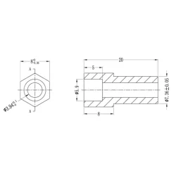 G98SW8 / Afstandhouder & printplaat | Gecko Fastener GmbH 2