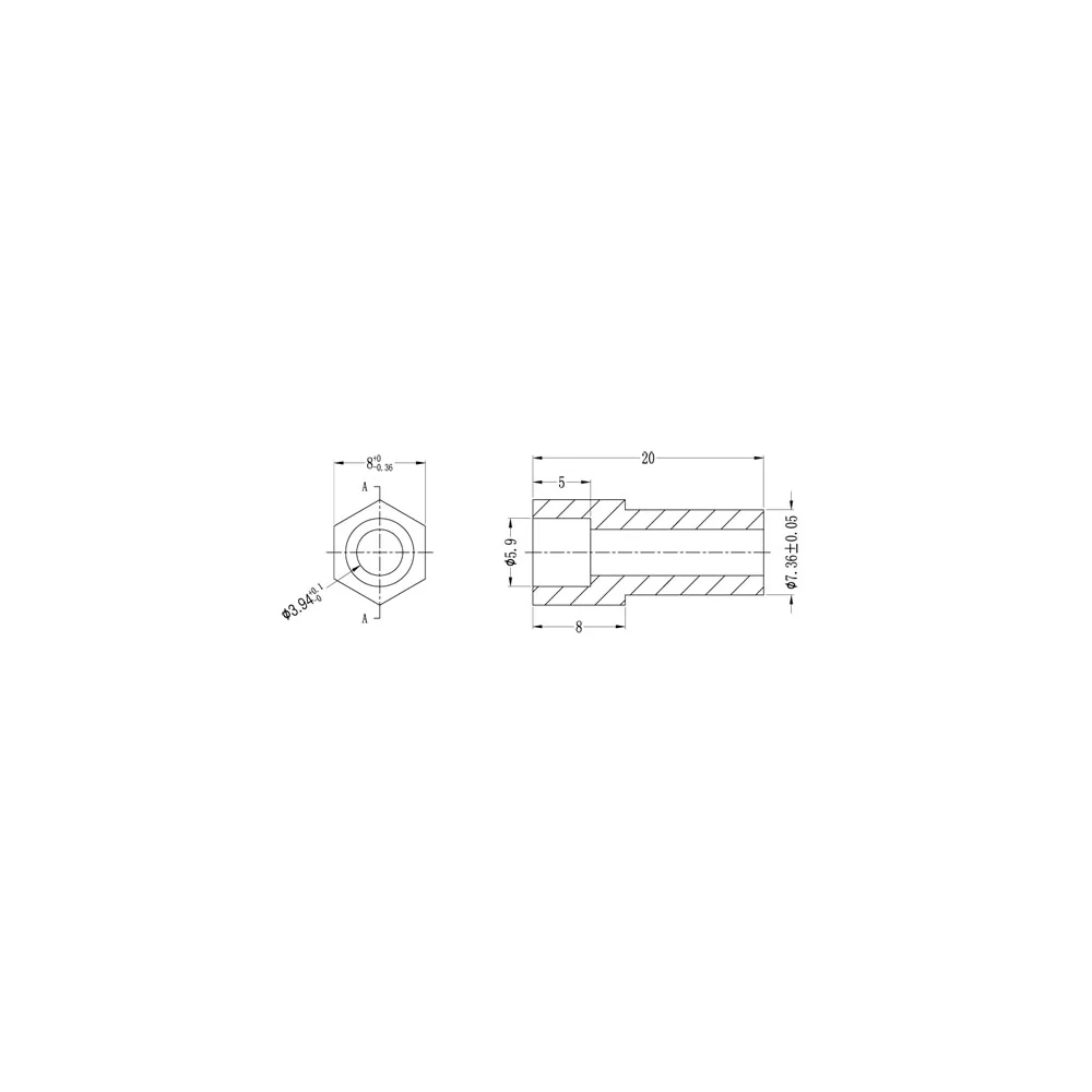 G98SW8 / Espaciador y PCB | Gecko Fastener GmbH
