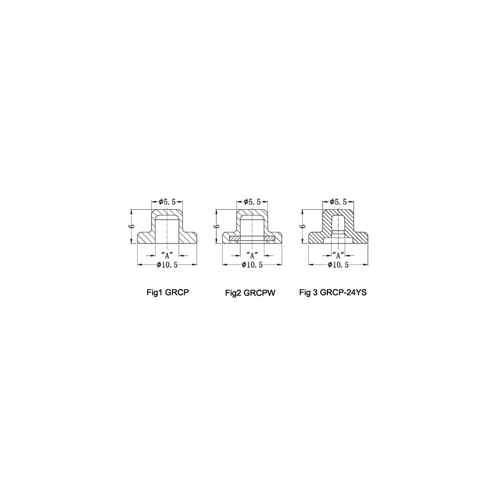GRCP / Tappi di copertura | Gecko Fastener GmbH