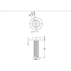 GM6x20xOD14.6 | Kunststofschroeven | Gecko Fastener GmbH 2
