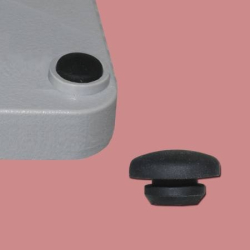 GMC-3RF - Pie de goma de silicona | Gecko Fastener GmbH 2
