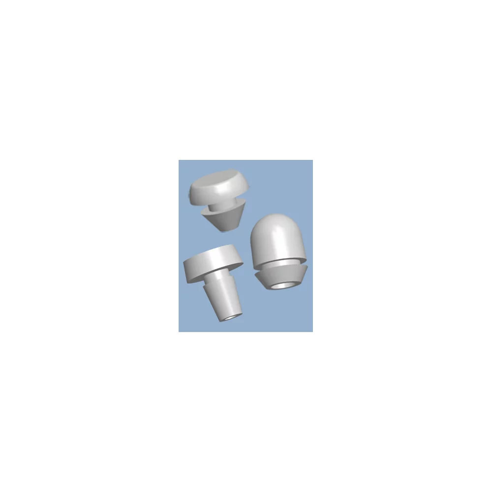 GPOF / POF | Housing foot, Buffer foot, For pressing in | Gecko Fastener GmbH