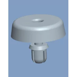 GFSR / FSR | Gehäusefuss mit Spreiznietmontage | Gecko Fastener GmbH 2