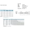12x Series - Hexagonal spacer steel internal/internal thread #2