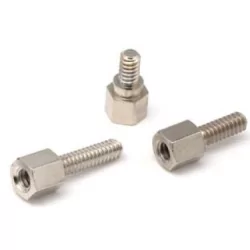 21xUNC / DSBG | Messing afstandsbout UNC draad | Gecko Fastener GmbH