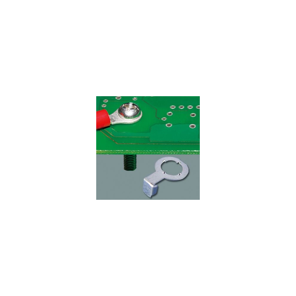GJG-6L - Conector de puesta a tierra | Gecko Fastener GmbH