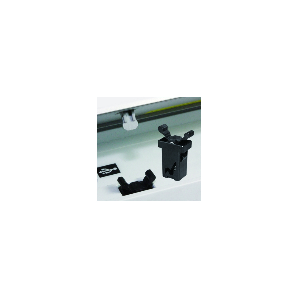 GDL-100C - Loquet à poussoir central en plastique | Gecko Fastener GmbH