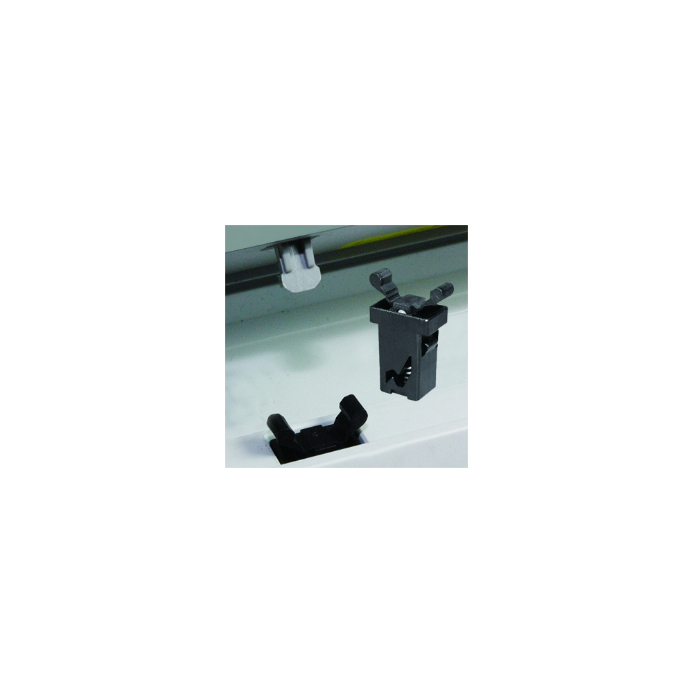 GDL-100A - Plastic Center Lock Push Latch | Gecko Fastener GmbH