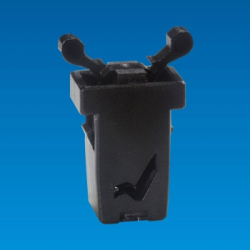 GDL-400D - Plastic Centre Lock Push Latch | Gecko Fastener GmbH
