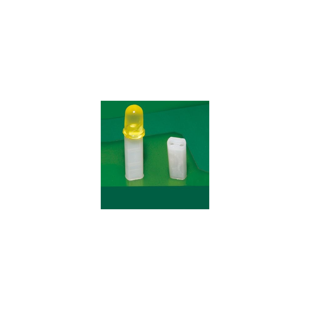 GQBF-15 - 5, supporto LED cilindrico a 2 pin | Gecko Fastener GmbH