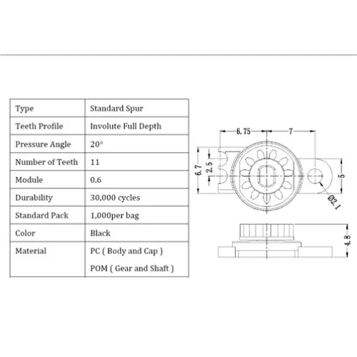 DMP-C / RFRT | Rotatiedemper met tandwiel | Gecko Fastener GmbH