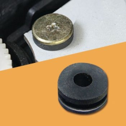 GSH-12 - Caoutchouc amortisseur | Gecko Fastener GmbH 2
