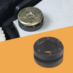 GSM-9F - Schokabsorberend rubber | Gecko Fastener GmbH 2
