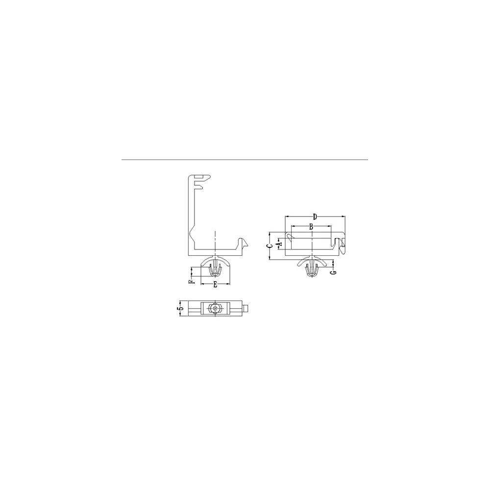 GWSLT / WSLT | Afsluitbare kabelhouder | Gecko Fastener GmbH