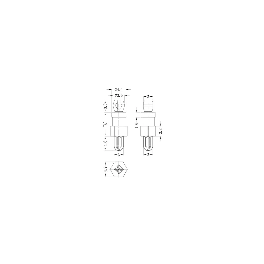 GMSPMST / MSPMST | Zelftappende afstandhouder | Gecko Fastener GmbH