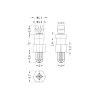 Mini Self-Threading Circuit Board Support
