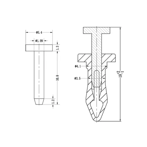GVP4112 | Rivetto a compressione | Gecko Fastener GmbH