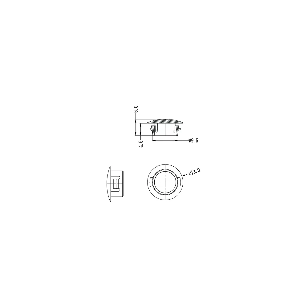 GPGM / PGM | Bohrungsabdeckung | Gecko Fastener GmbH