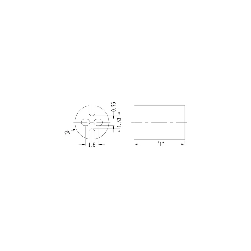 GLEDS1 / LEDS1 | LED afstandhouder, rond | Gecko Fastener GmbH