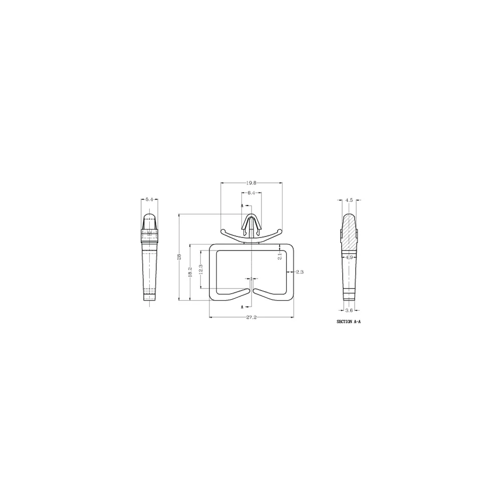 GRW | Portacables miniatura | Gecko Fastener GmbH