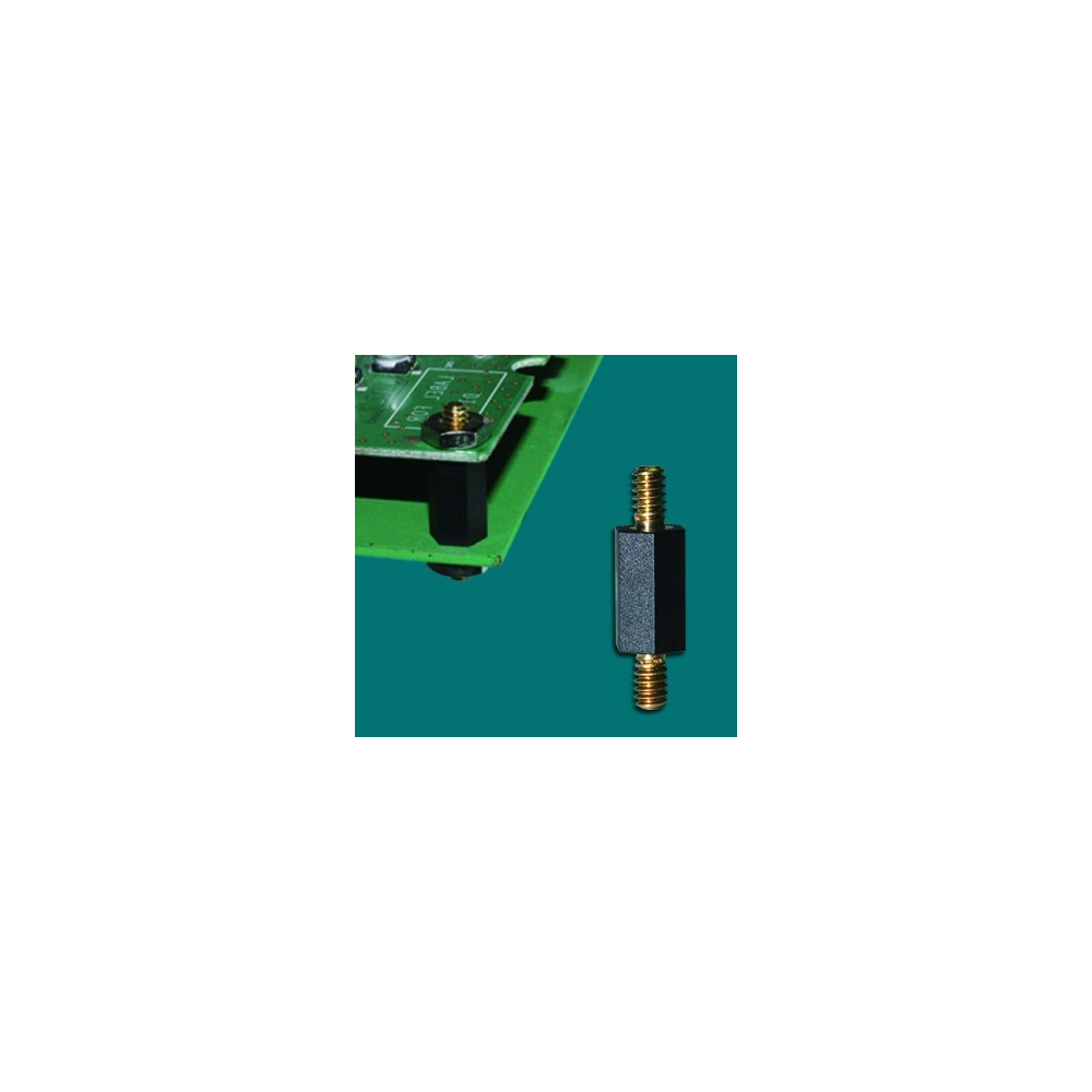 GTHT-6U12 - Support d'entretoise hexagonal | Gecko Fastener GmbH
