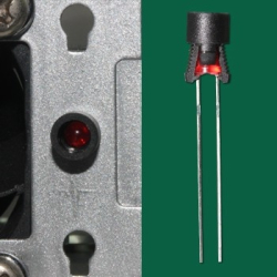GCLED-1GK - Supporto LED cilindrico a 5, 2 pin | Gecko Fastener GmbH 2