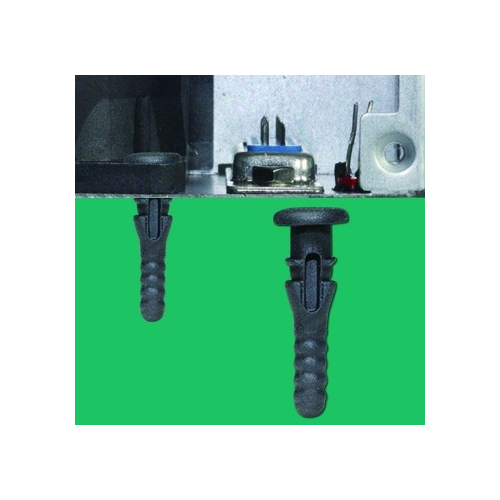 GSRBK-4TK - Rivetto a scatto antivibrante per ventola | Gecko Fastener GmbH