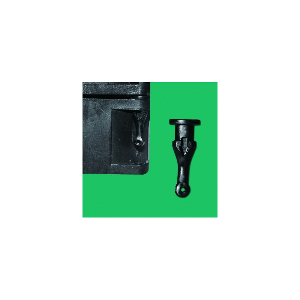 GSRZ-4AT - Rivet à encliqueter anti-vibrations pour ventilateur | Gecko Fastener GmbH