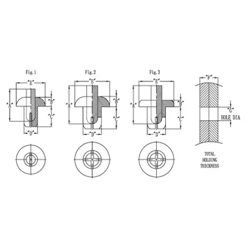 GRS3045B / Remaches expansibles | Gecko Fastener GmbH