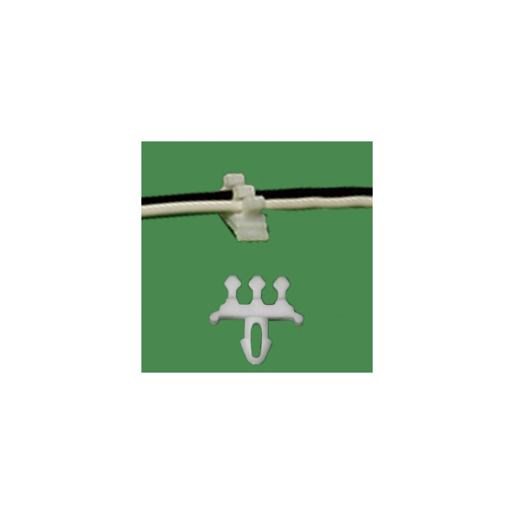 GCMRZ-6A – Cable holder (wire saddle) | Gecko Fastener GmbH