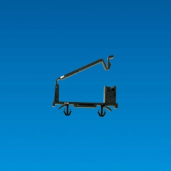 GCKK-26F - Cable retainer (wire saddle) | Gecko Fastener GmbH