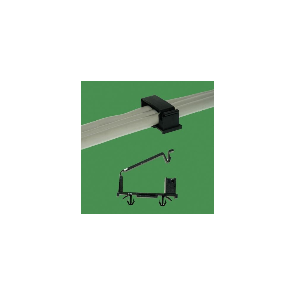 GCKK-26F - Support de câble (Wire Saddle) | Gecko Fastener GmbH