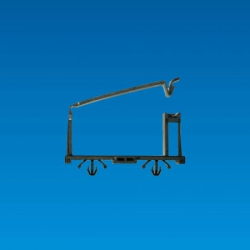 GFAA-40C - Kabelhouder (Wire Saddle) | Gecko Fastener GmbH