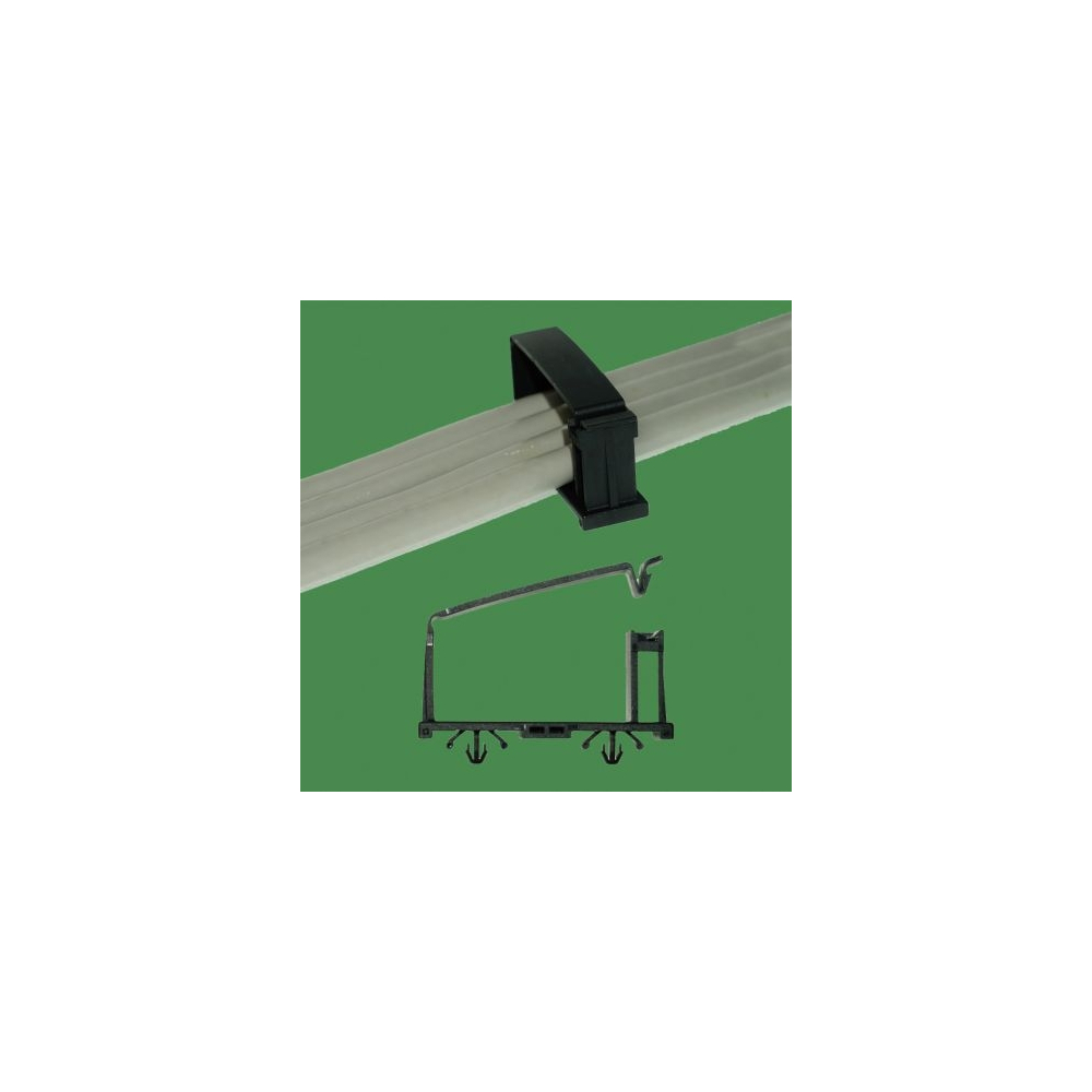 GFAA-40C - Supporto per cavi (Wire Saddle) | Gecko Fastener GmbH