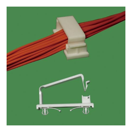 GFAA-31K - Soporte para cables (Wire Saddle) | Gecko Fastener GmbH