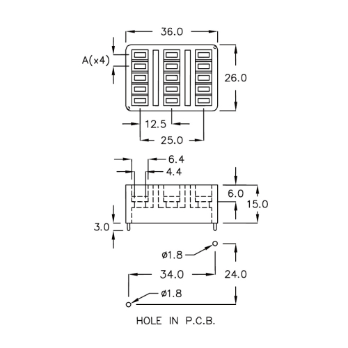 G15LED-1 - LED-behuizing | Gecko Fastener GmbH