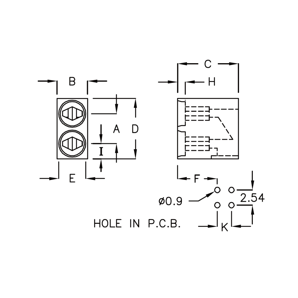 G2LED-3 - LED-behuizing | Gecko Fastener GmbH