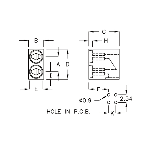 G2LED-3 - Boîtier LED | Gecko Fastener GmbH