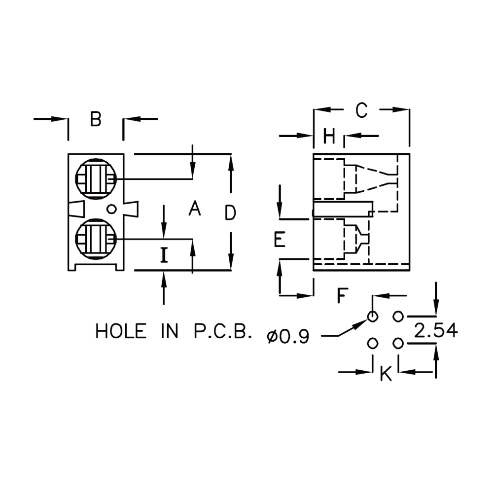G2LED-3F - LED-behuizing | Gecko Fastener GmbH