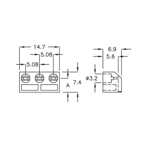 G3LED-3C - LED-behuizing | Gecko Fastener GmbH