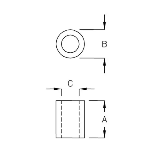 G402 - Support d'entretoise rond | Gecko Fastener GmbH