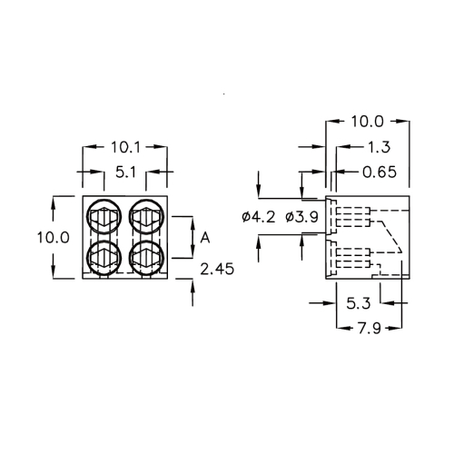 G4LED-3 - Boîtier LED | Gecko Fastener GmbH