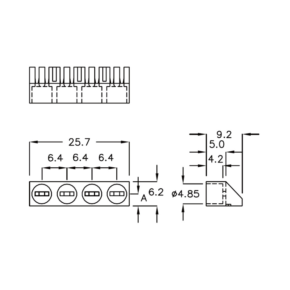 G4LED-5 - LED-Gehäuse | Gecko Fastener GmbH