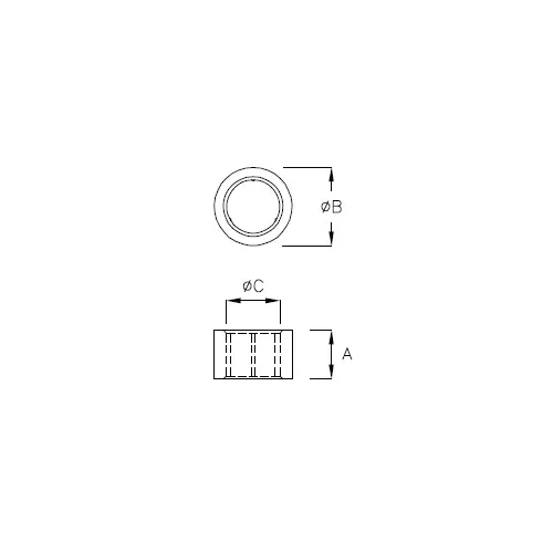 G505-3L - Soporte espaciador redondo | Gecko Fastener GmbH