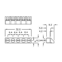 G5LED-5 - LED-behuizing | Gecko Fastener GmbH 2
