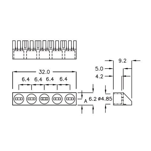 G5LED-5 - LED-behuizing | Gecko Fastener GmbH