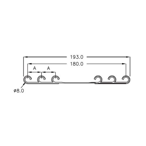 G6FW-11 - Supporto per cavi (Wire Mount) | Gecko Fastener GmbH