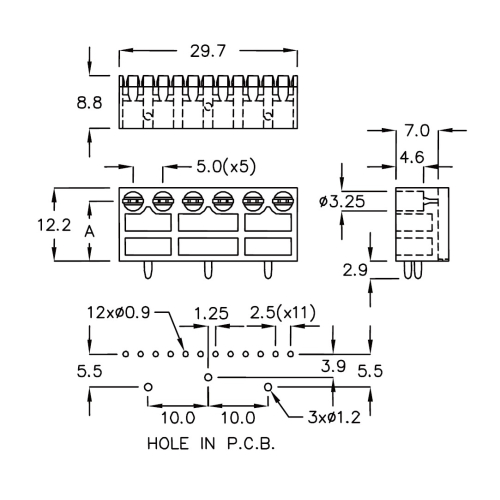 G6LED-3A - LED-behuizing | Gecko Fastener GmbH
