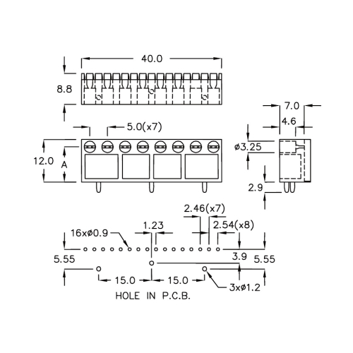 G8LED-3 - LED-behuizing | Gecko Fastener GmbH