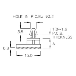 GAAA-01 - Spacer | Gecko Fastener GmbH 2